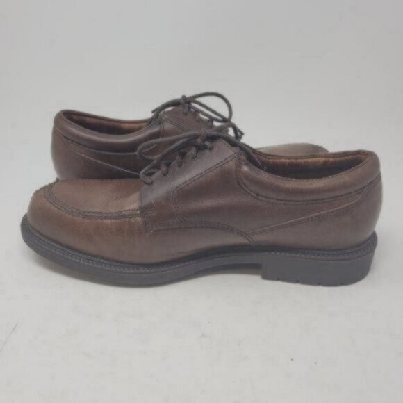 Frye | Mens Taylor Lace up Leather Oxford Shoes Brown main image 10